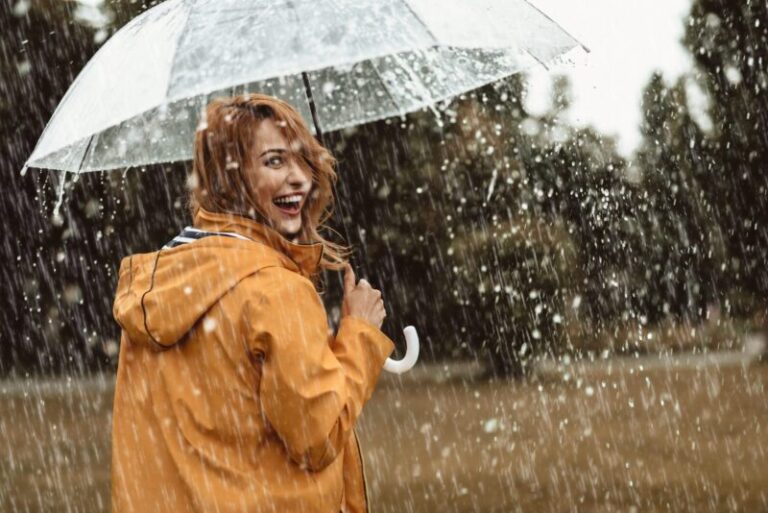 Walking in the Rain