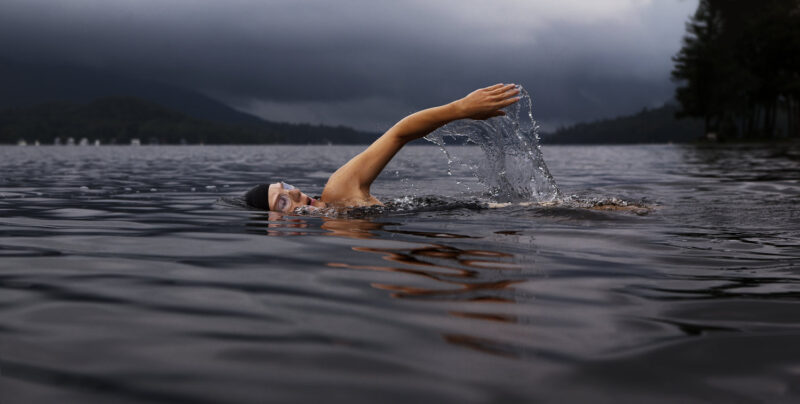 Swimming in a Lake