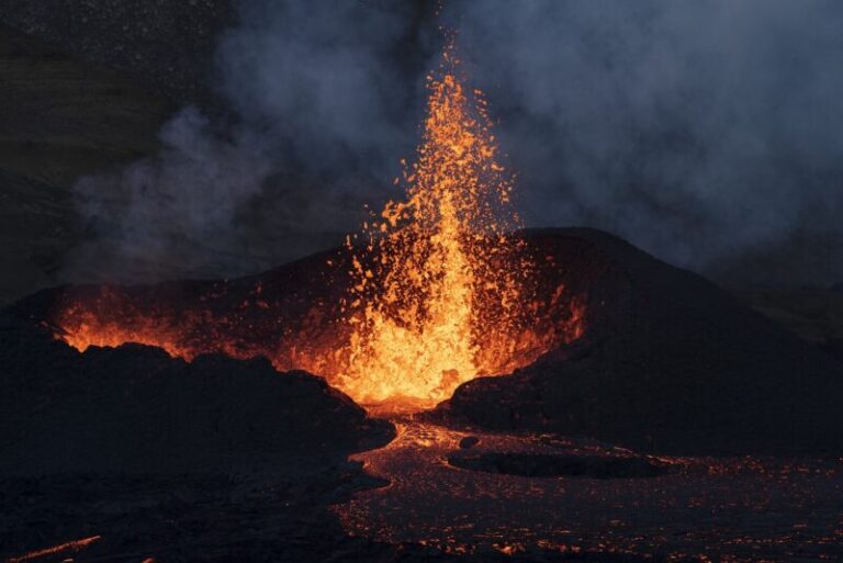 Erupting Volcano