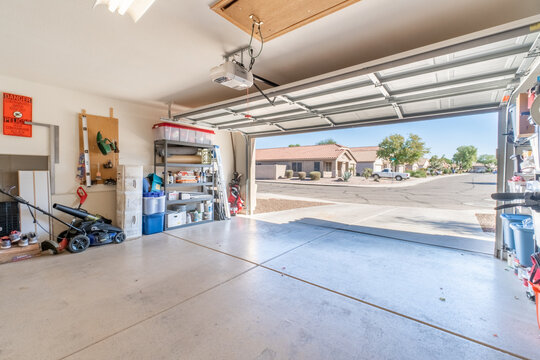 Cleaning a Garage