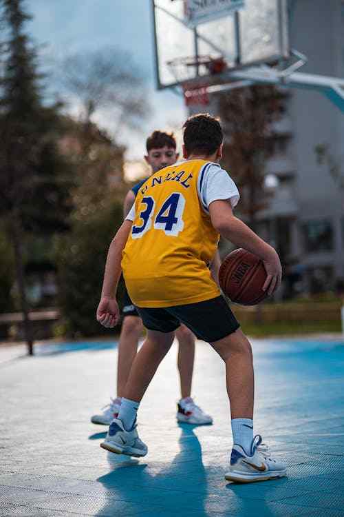 Dream of playing basketball with friends