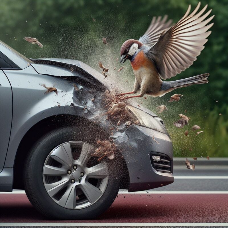 Spiritual Meaning of Hitting a Bird with Your Car