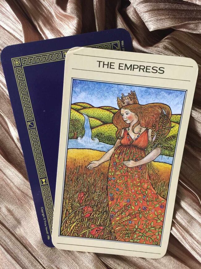 Empress as Feelings in Love and Relationships Upright And Reversed