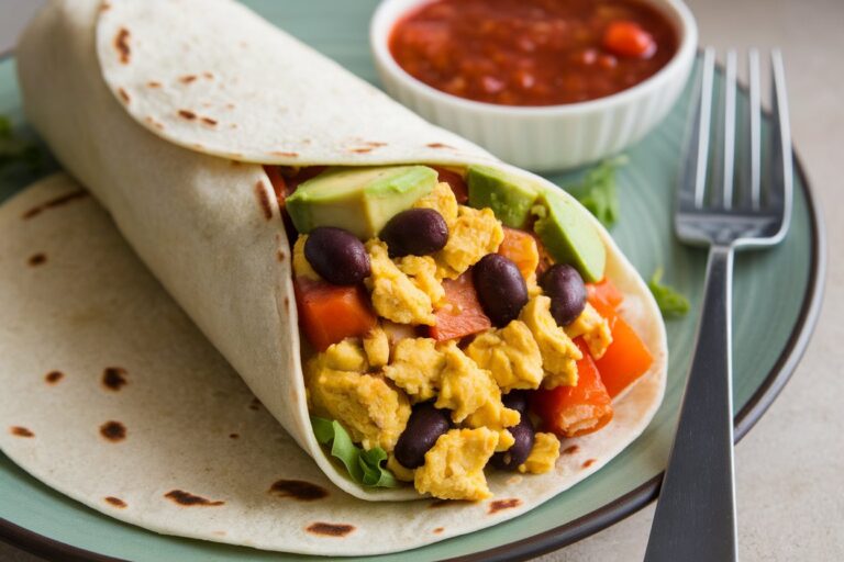 Easy Vegan Breakfast Burritos: Perfect for a Healthy Start!