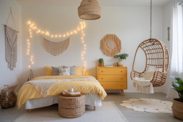 12 Space-Saving Yellow Bedroom Ideas for Small Rooms