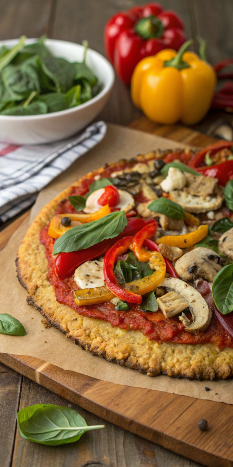 How to Make a Vegan Cauliflower Pizza Crust