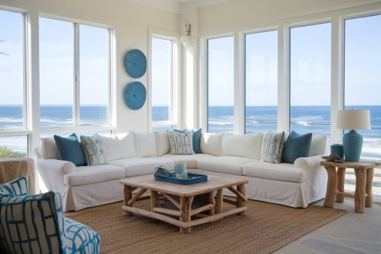 18 Modern Coastal Home Decor Living Room Ideas