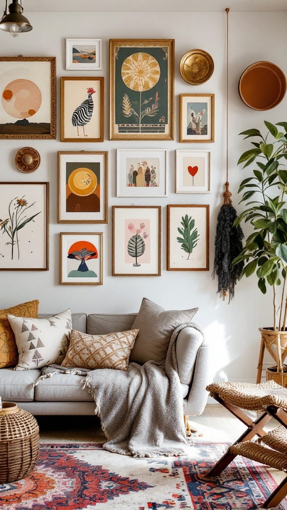 24 Stunning Boho Living Room Decor Ideas You’ll Love