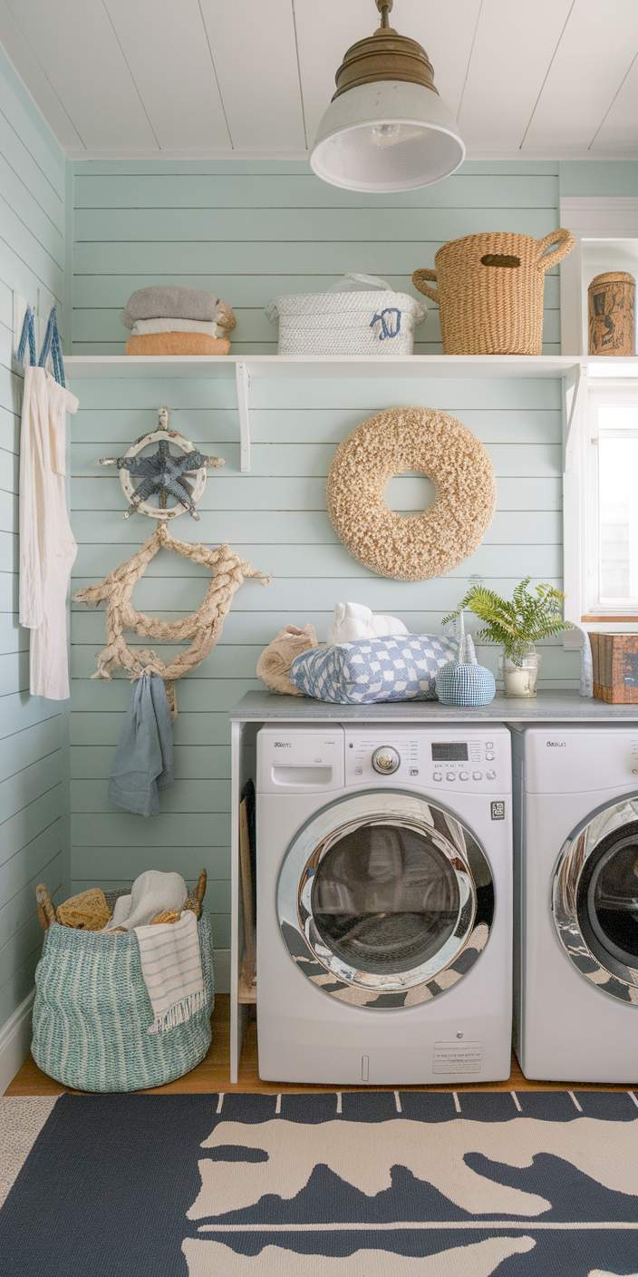 25 Functional and Stylish Shiplap Laundry Room Ideas